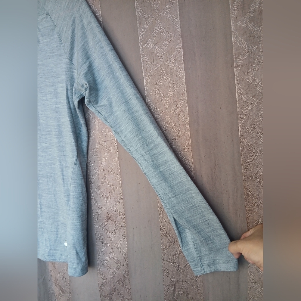 💎 Smartwool Women's Top Classic All-Season Merino Base Layer Long Sleeve #0357 - Picture 5 of 9